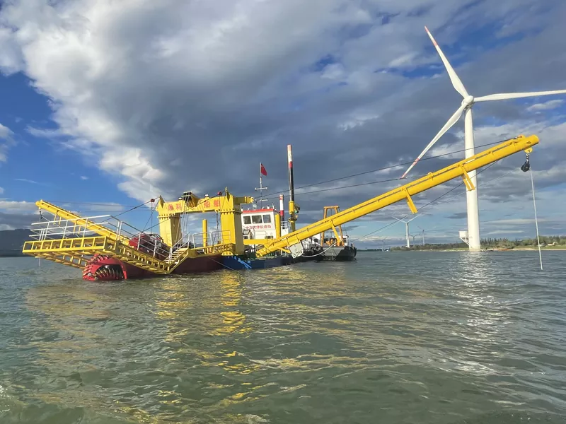 DK650 Cutter szívó kotrógép