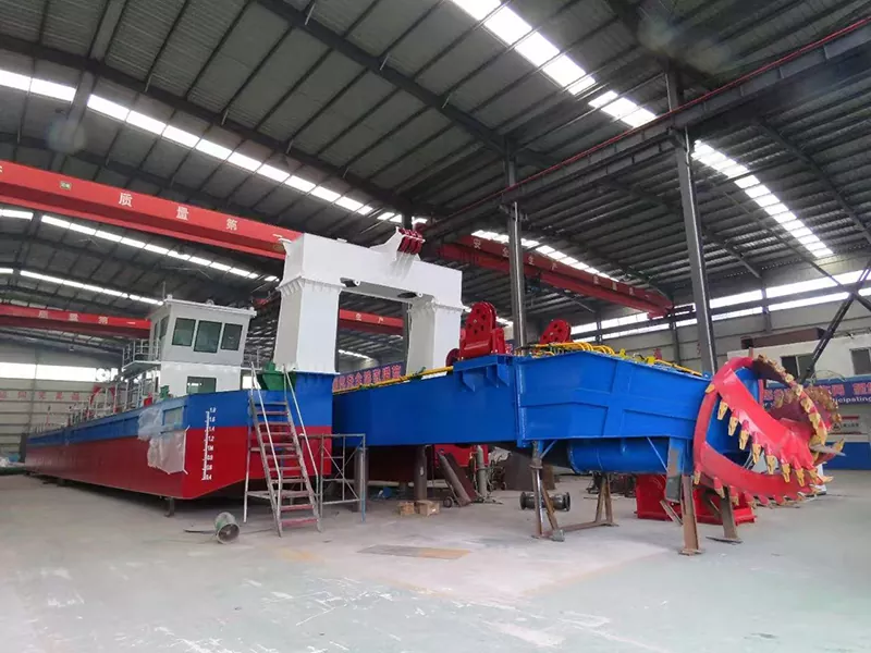 Tin Dredger Ship