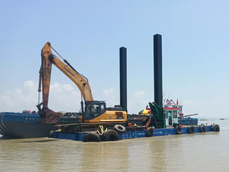 Floating Excavator Platform